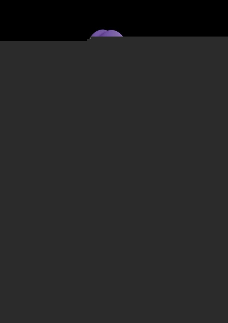 Dillio Please-Her Dildo - Purple - 6in