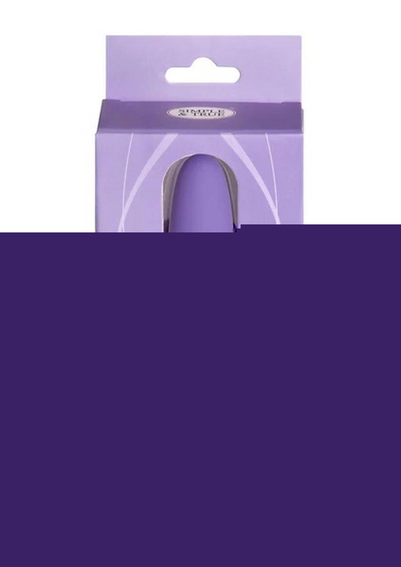 Eezy Pleezy Classic Vibrator - Purple - 5.5in