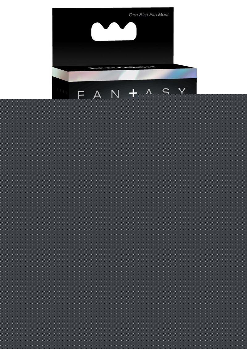 Fantasy C-Ringz Silicone Rechargeable Performance Pro Cock Ring with Remote Control - Black