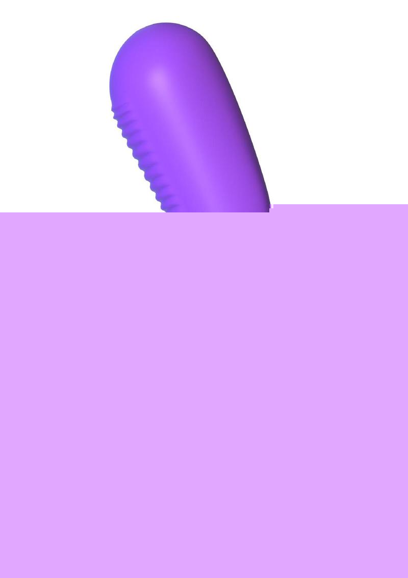 Fantasy C-Ringz Silicone Ride N' Glide Couples Cock Ring - Purple