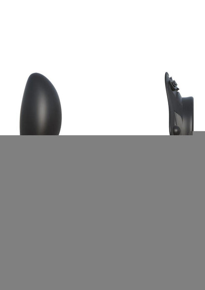 Fantasy C-Ringz Silicone Rock Hard Ass-Gasm Cock Ring with Bullet - Black