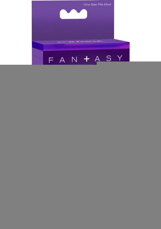 Fantasy C-Ringz Twin Teazer Rabbit Silicone Cock Ring - Purple