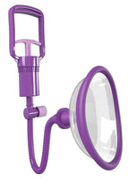 Fantasy For Her Manual Pussy Pump - Clear/Purple