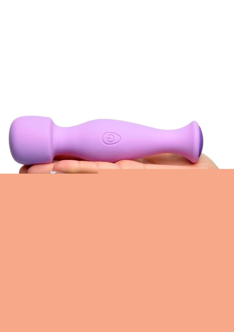 Fantasy For Her Silicone Body Massage Her Rechargeable Waterproof - Purple - 6.25in