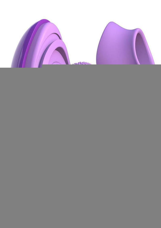 Fantasy For Her Silicone Fun Tongue Rechargeable Multi Function Waterproof - Purple