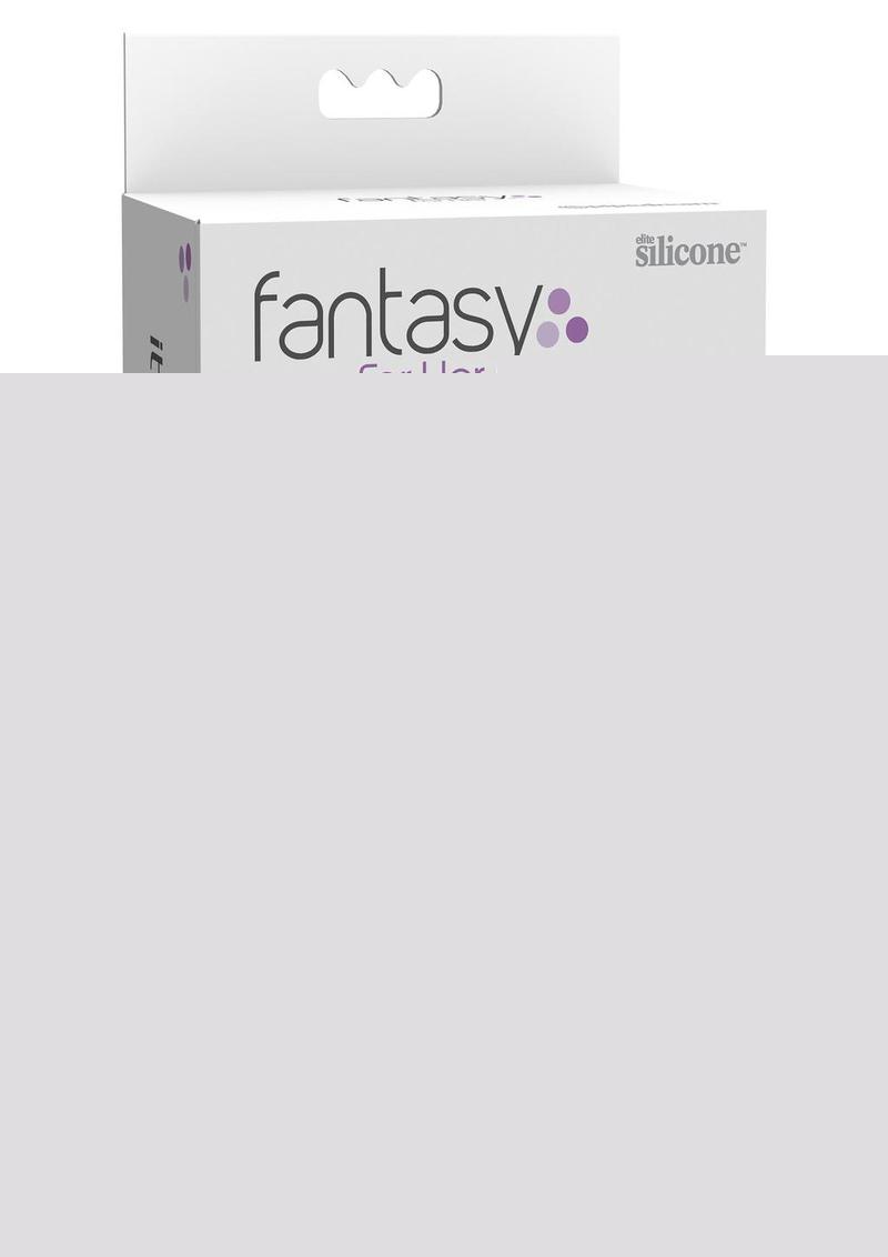 Fantasy For Her Silicone Vibrating Breast Suck-Hers Waterproof - Purple