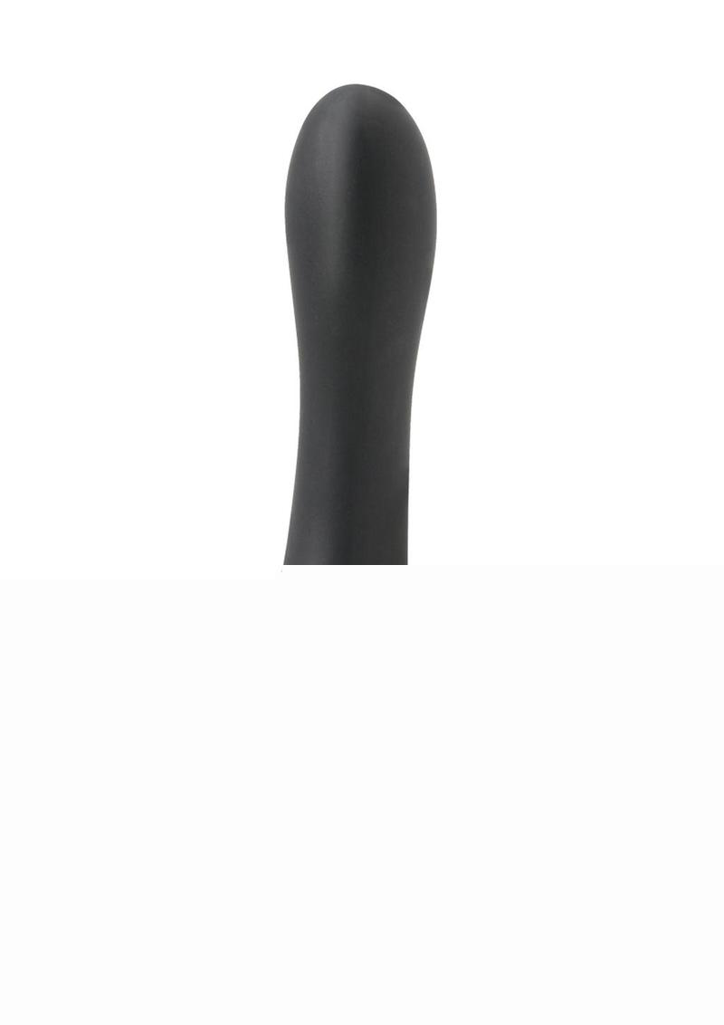 Fetish Fantasy Elite Double Trouble Silicone Male Strap-On Dildo Waterproof - Black - 6in