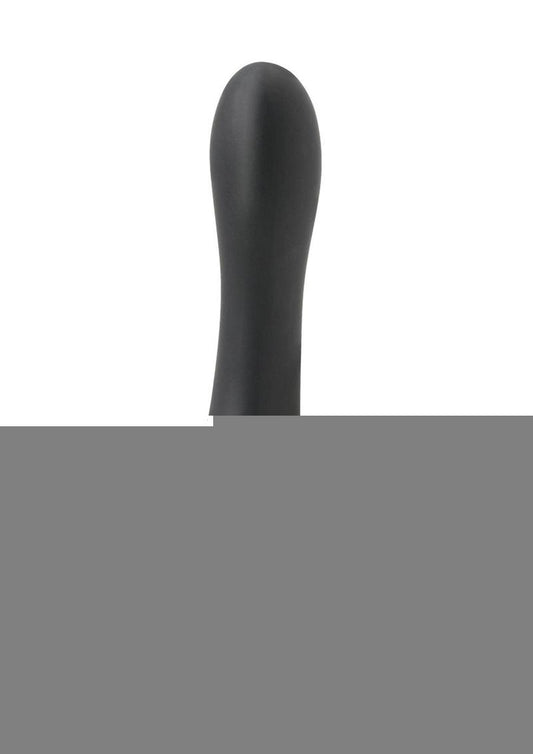 Fetish Fantasy Elite Double Trouble Silicone Male Strap-On Dildo Waterproof - Black - 6in