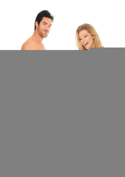 Fetish Fantasy Series For Him Or Her Hollow Strap-On Dildo and Adjustable Harness - Flesh/Vanilla - 6in