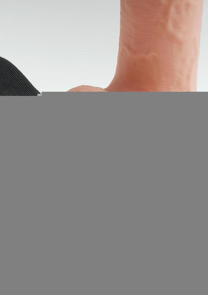 Fetish Fantasy Series Hollow Rechargeable Strap-On Dildo with Balls and Harness