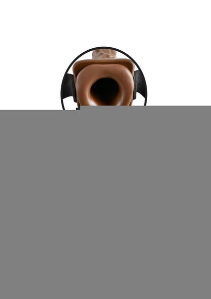 Fetish Fantasy Series Hollow Strap-On Dildo with Balls and Stretchy Harness