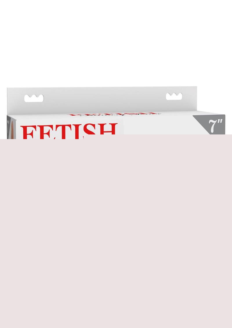 Fetish Fantasy Series Hollow Strap-On Dildo with Balls and Stretchy Harness - Flesh/Vanilla - 7in