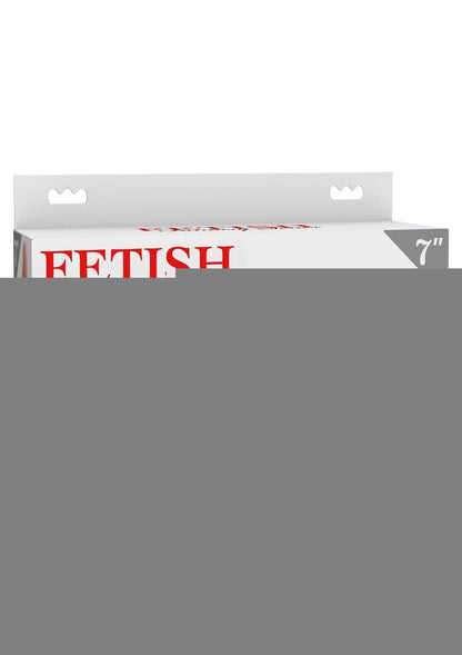 Fetish Fantasy Series Hollow Strap-On Dildo with Balls and Stretchy Harness - Flesh/Vanilla - 7in