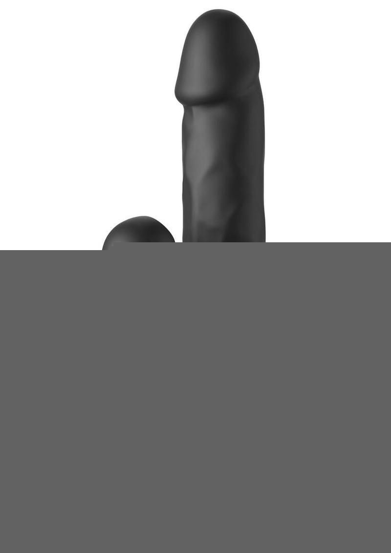 Fetish Fantasy Series Sonix Rechargeable Silicone Thruster Rabbit Vibrator - Black