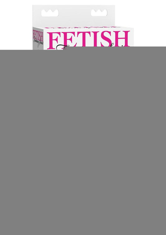 Fetish Fantasy Series Vibrating Strap-On Dildo 6.5in and Harness Set with Bullet - Black