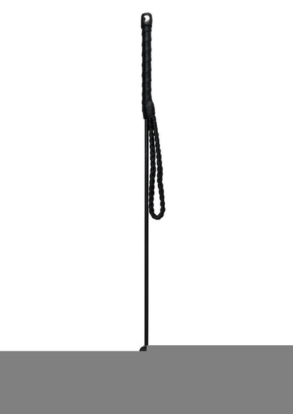 Fetish Play Riding Crop Vegan Leather - Black