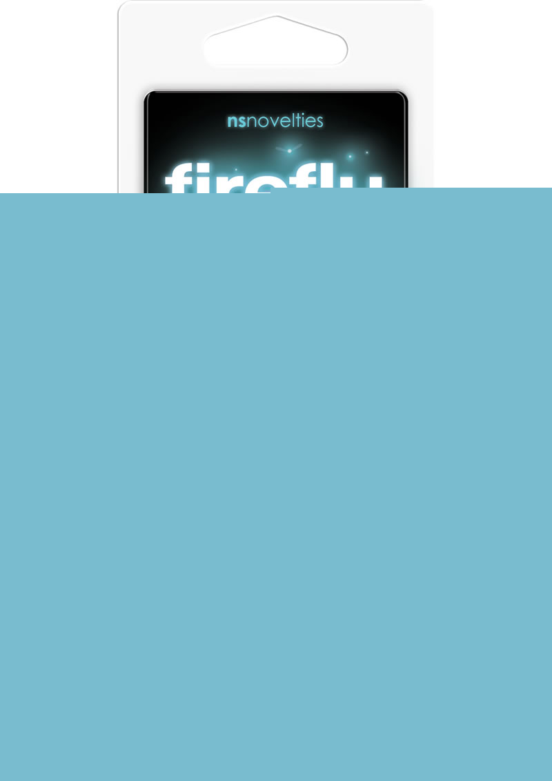 Firefly Pleasure Plug Butt Plug - Blue/Glow In The Dark