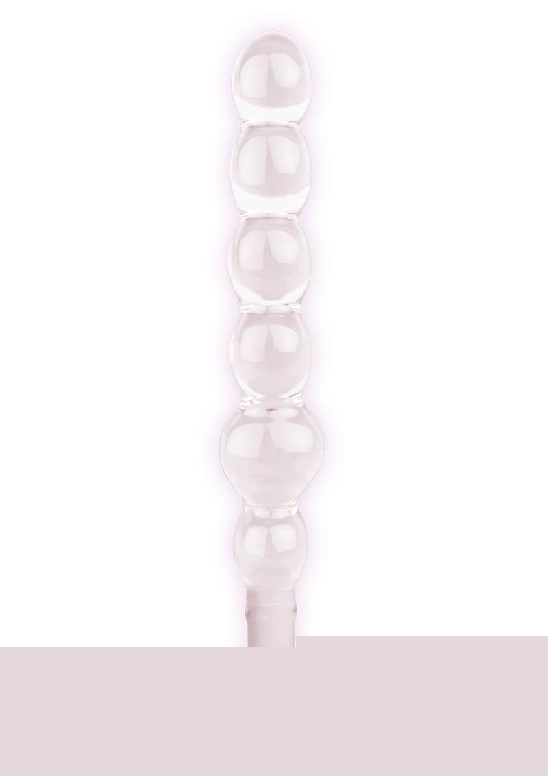 First Glass Thins Elliptical Glass Plug - Clear