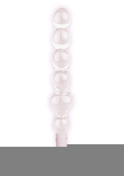 First Glass Thins Elliptical Glass Plug - Clear