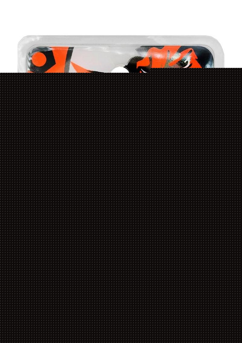 Glowdick Silicone Cockring with Led - Clear/Clear Ice