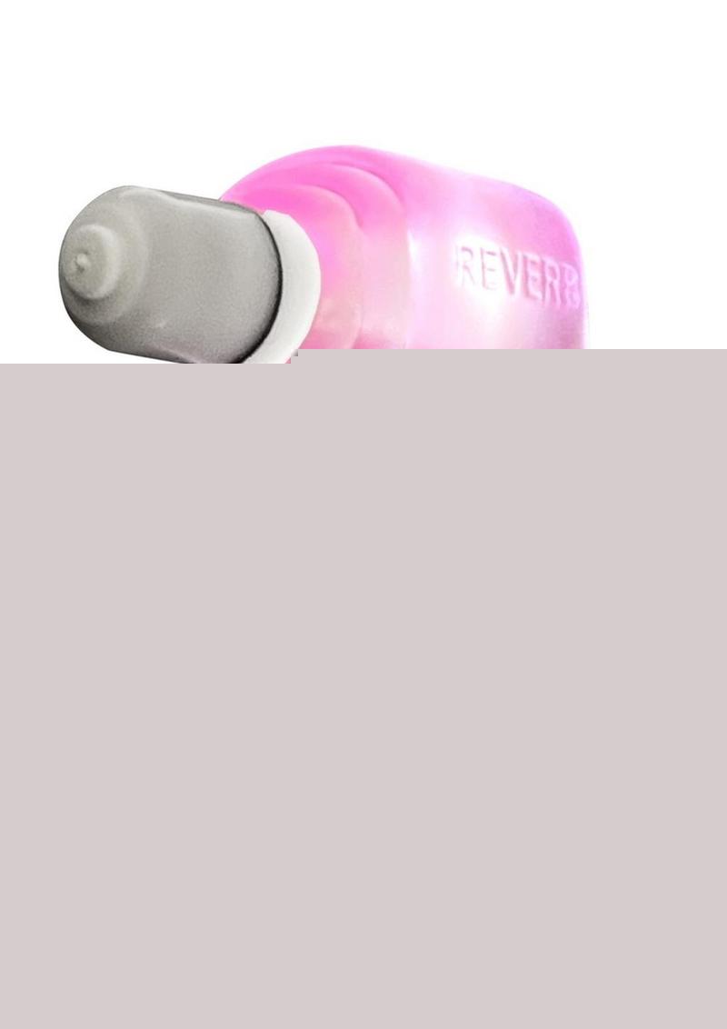 Glowdick Silicone Cockring with Led - Pink Ice - Pink