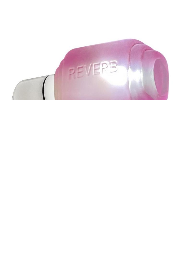 Glowdick Silicone Cockring with Led - Pink Ice