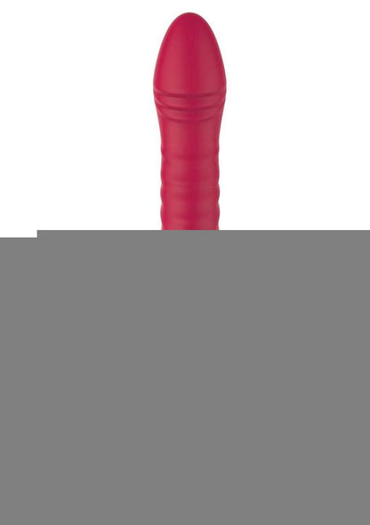 Goddess Thrusting Delight Rechargeable Silicone Dual Stimulating Vibrator