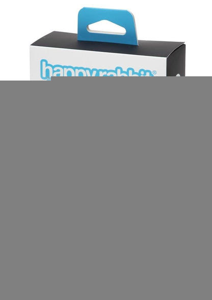 Happy Rabbit Cock Ring Rechargeable Silicone Kit - Black/Purple - 2 Piece