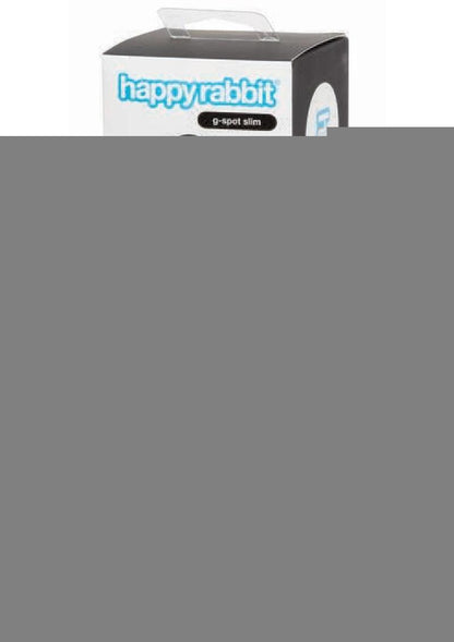 Happy Rabbit Slimline G-Spot Silicone Rabbit Vibrator - Black