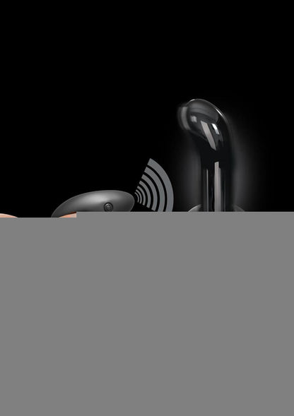 Icicles No. 84 Rechargeable Glass P-Spot Plug with Remote Control