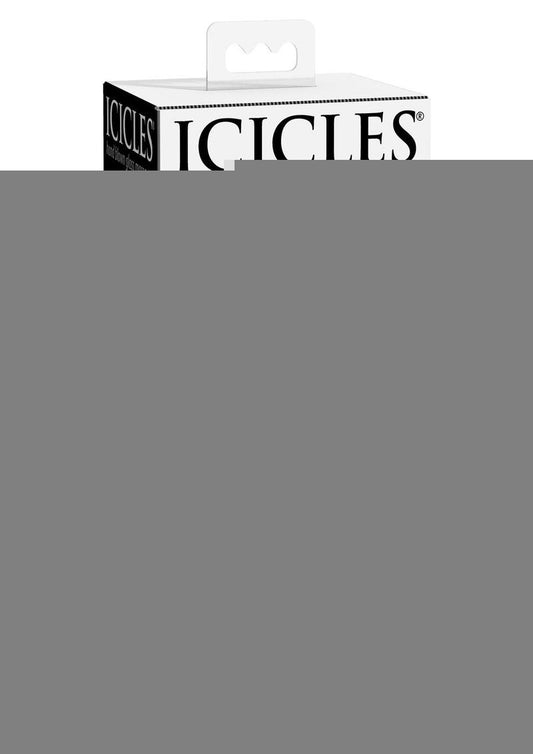 Icicles No. 85 Rechargeable Glass Tapered Plug with Remote Control - Blue