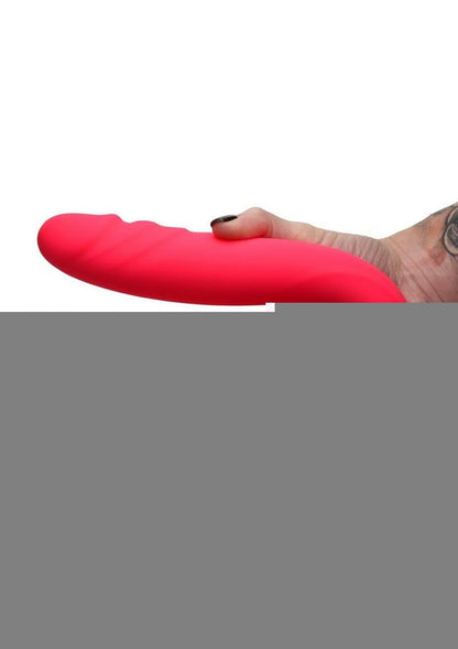 Inmi 7x Double Down Rechargeable Silicone Double Dildo with Remote Control
