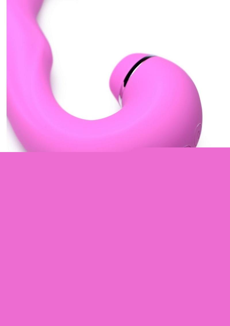 Inmi Shegasm 5 Star Tapping Silicone Rechargeable G-Spot Vibrator with Suction