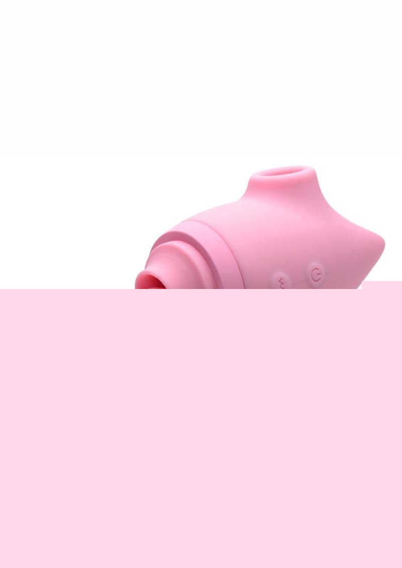 Inmi Shegasm Kitty Licker 5x Silicone Rechargeable Clit Stimulator - Pink