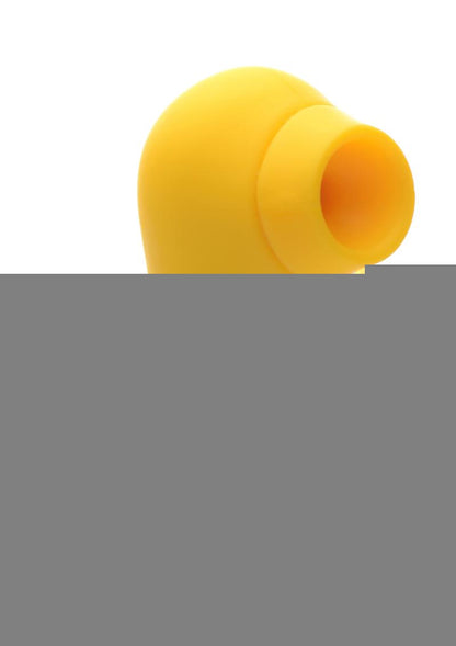 Inmi Shegasm Sucky Ducky Silicone Rechargeable Clitoral Stimulator - Yellow