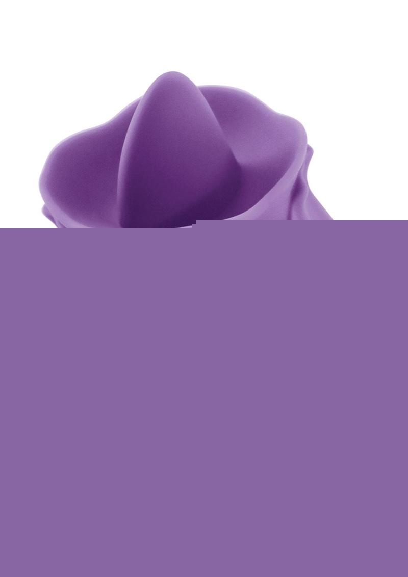 Inya The Kiss Rechargeable Silicone Clitoral Stimulator - Purple