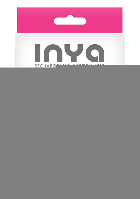 Inya The Rose Silicone Rechargeable Clitoral Stimulator - Pink/Red