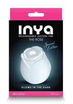 Inya The Rose Silicone Rechargeable Clitoral Stimulator - White