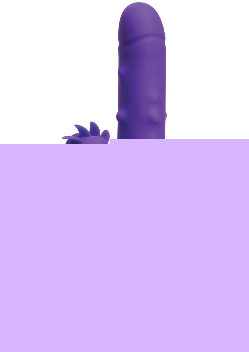 iVibe Select iRoll Silicone Vibrator Waterproof - Purple - 9.5in