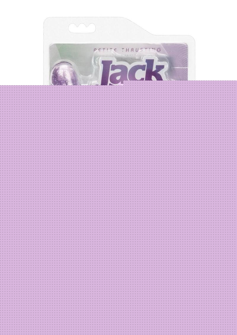 Jack Rabbit Petite Thrusting Rabbit Vibrator - Purple