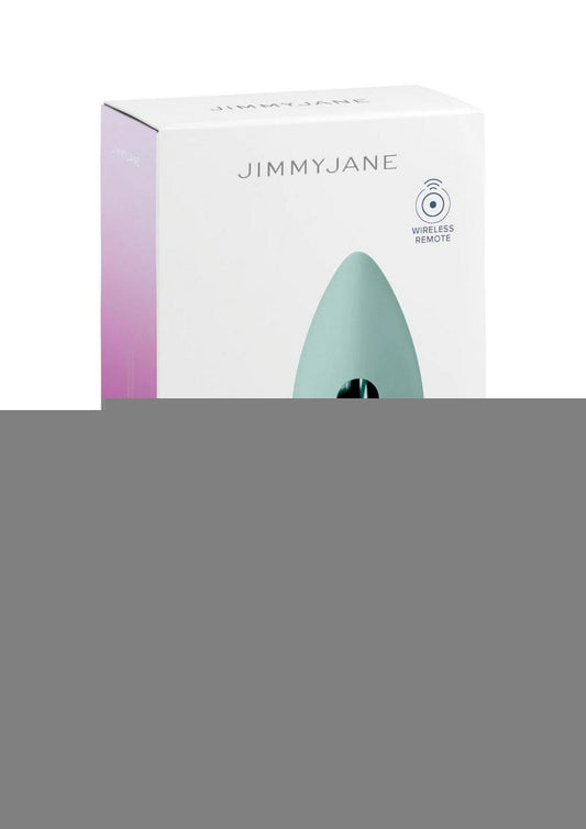 Jimmyjane Ascend 3 Silicone Vibrating Massager with Remote - Teal