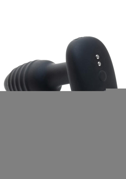 Kiiroo Ohmibod Lumen Silicone Rechargeable Butt Plug - Black