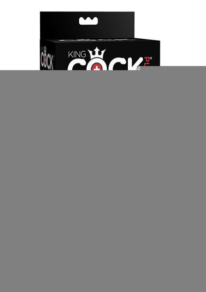 King Cock Plus Triple Density Dildo - Vanilla - 6in