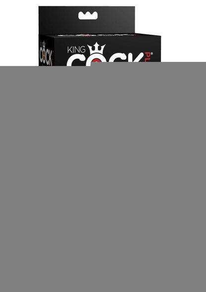 King Cock Plus Triple Density Dildo - Vanilla - 7in