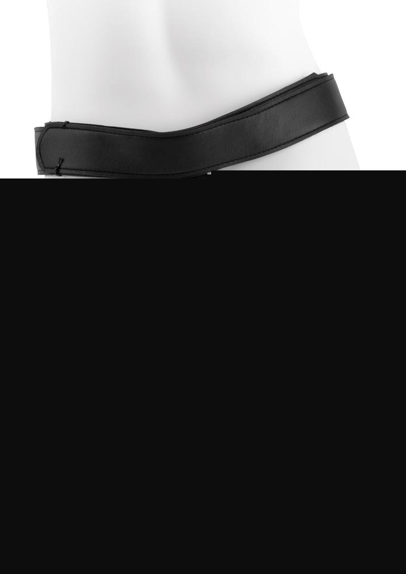 King Cock Strap-On Harness with Dildo - Vanilla - 6in