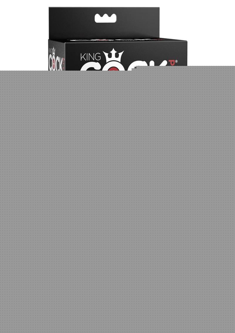 King Cock Triple Density Cock with Swinging Balls - Vanilla - 6in