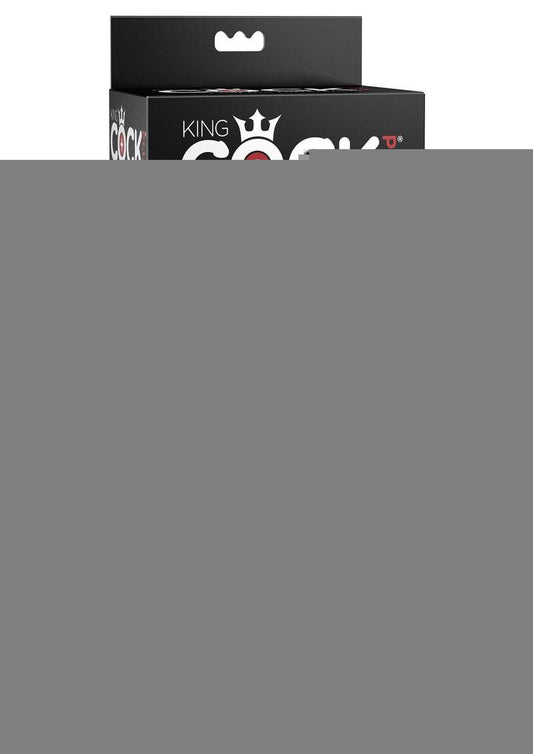 King Cock Triple Density Cock with Swinging Balls - Vanilla - 6in