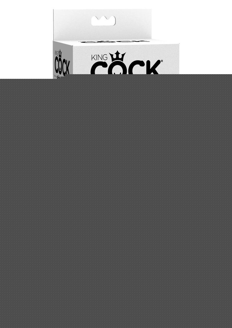 King Cock Uncut Cock Dildo - Vanilla - 7in