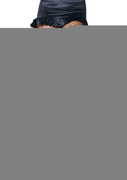 Leg Avenue Spandex Industrial Fishnet Pantyhose - Black - One Size