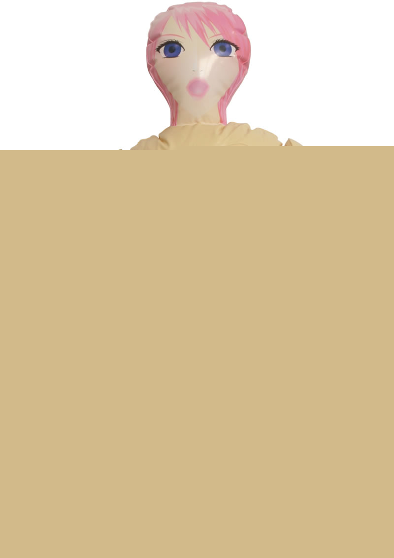 Lil Barbi Love Doll with Real Skin Vagina Inflatable Doll - Vanilla